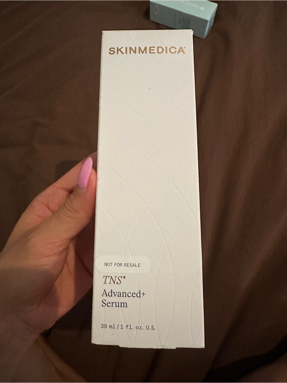 SkinMedica White Serum Box with Pink Accent (Nail)